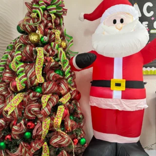 A truly magical sight awaits in our school office! 

One of our wonderful parents, Mrs. Latoya Gibson, spent hours lovingly decorating the most beautiful Christmas tree to bring joy to every Summit Star and parent who walks through our doors. She even transformed her son’s preschool classroom into a festive wonderland, complete with gingerbread men!

With fall examinations now complete, we are officially in full Christmas mode as we prepare for our Christmas Assembly next week. Excitement is in the air, and we can’t wait to give you a sneak peek into the other classrooms our parents have been transforming. 🎄✨ 

Parents like Mrs. Gibson are what make our Summit community so special. Thank you, thank you, thank you. 💛